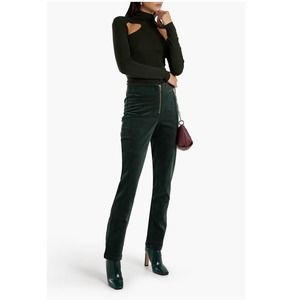 Good American velvet bootcut pants size 15/33